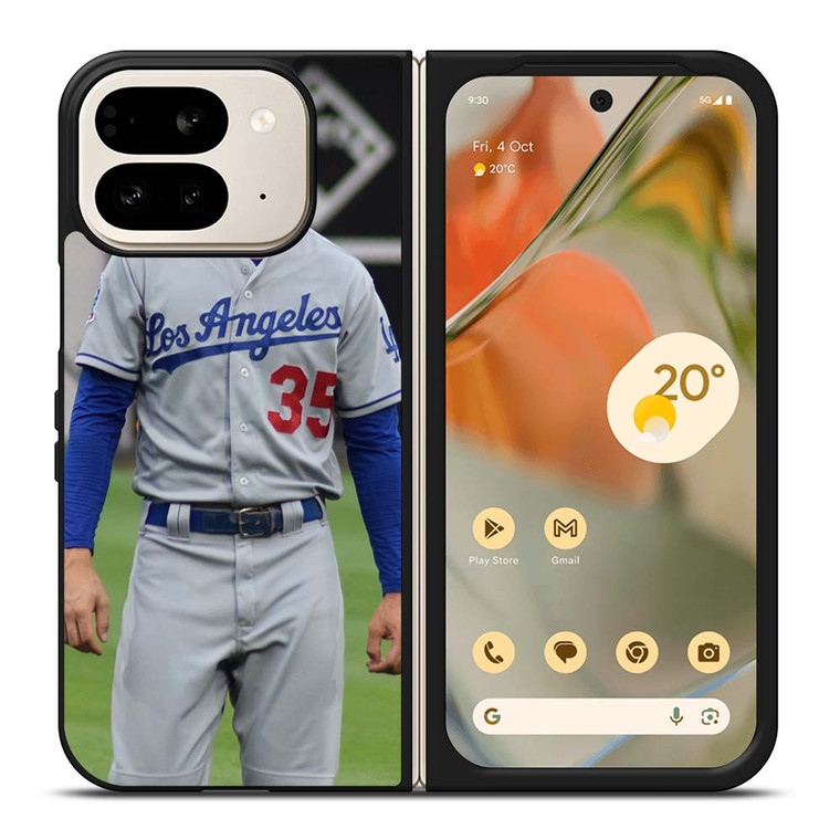 CODY BELLINGER LOS ANGELES DODGERS Google Pixel 9 Pro Fold Case Cover