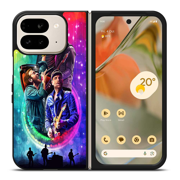 COLDPLAY BAND ART Google Pixel 9 Pro Fold Case Cover