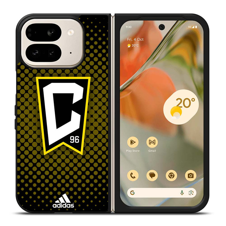 COLUMBUS CREW SOCCER MLS ADIDAS Google Pixel 9 Pro Fold Case Cover