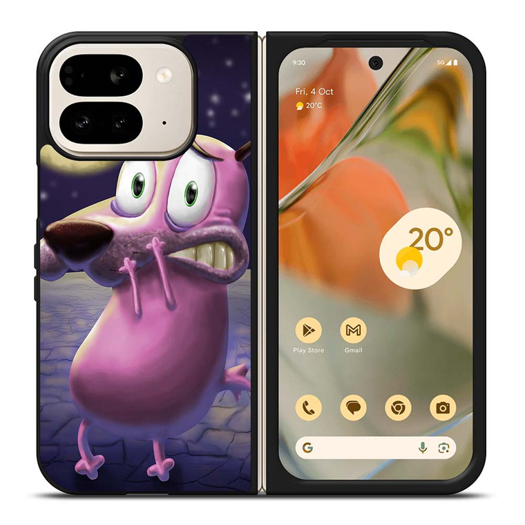 COURAGE THE COWARDLY DOG ART 2 Google Pixel 9 Pro Fold Case Cover