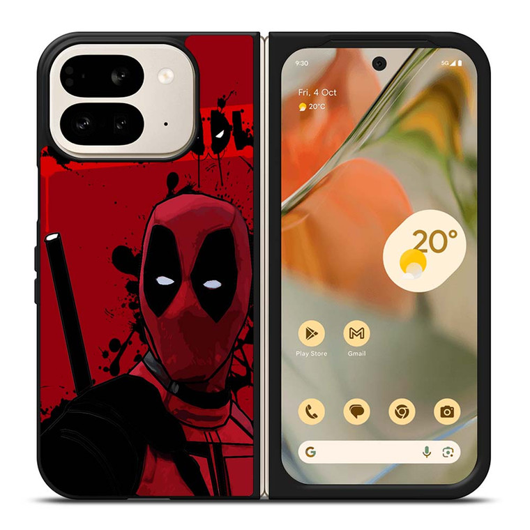 DEADPOOL ART ANTI HERO MARVEL Google Pixel 9 Pro Fold Case Cover