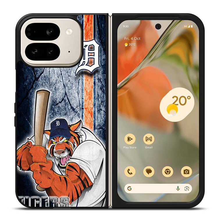 DETROIT TIGERS BASEBALL LOGO Google Pixel 9 Pro Fold Case Cover