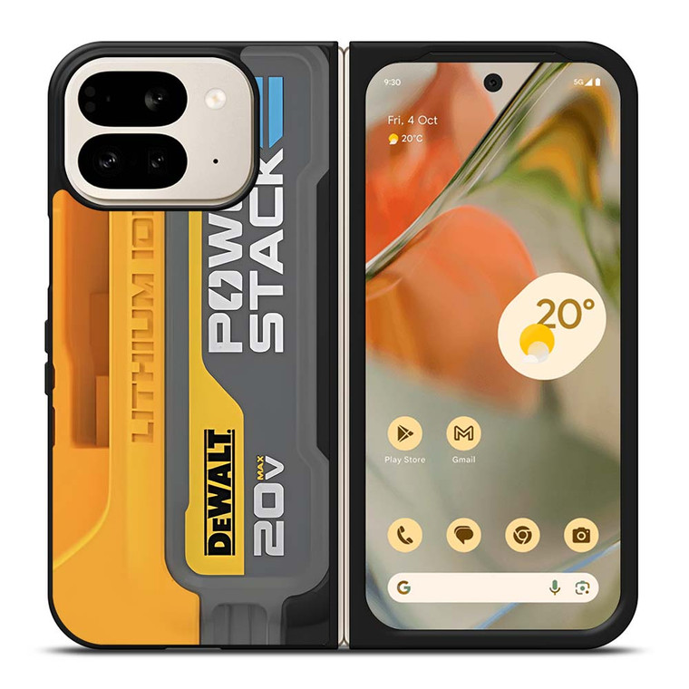 DEWALT TOOL COMPACT BATTERY Google Pixel 9 Pro Fold Case Cover