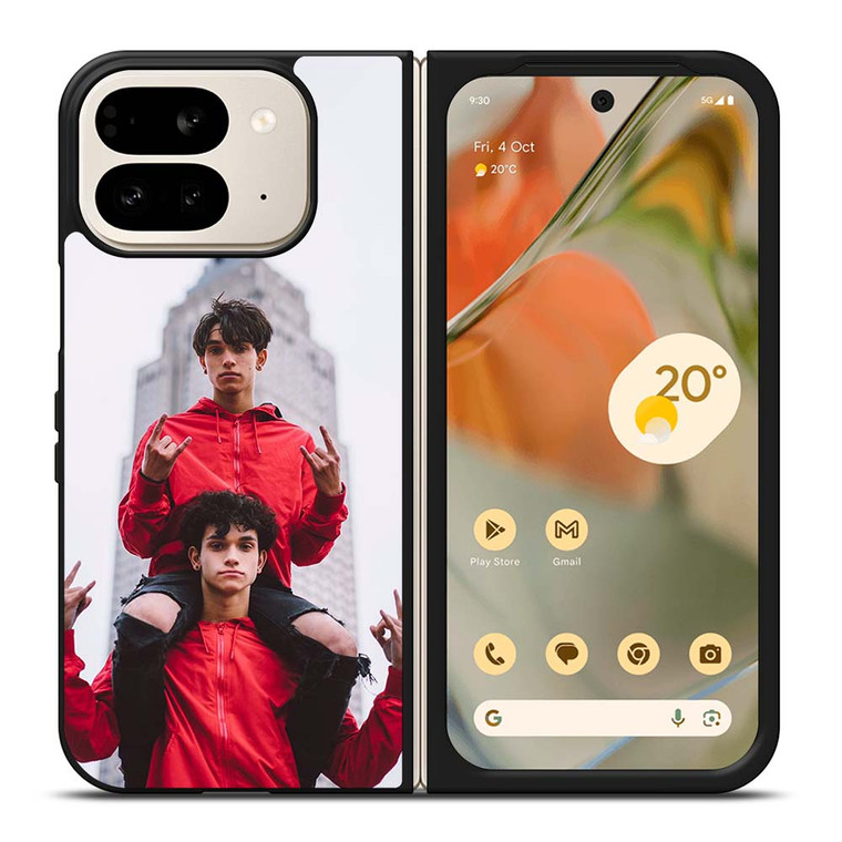 DOBRE BROTHER TWINS Google Pixel 9 Pro Fold Case Cover