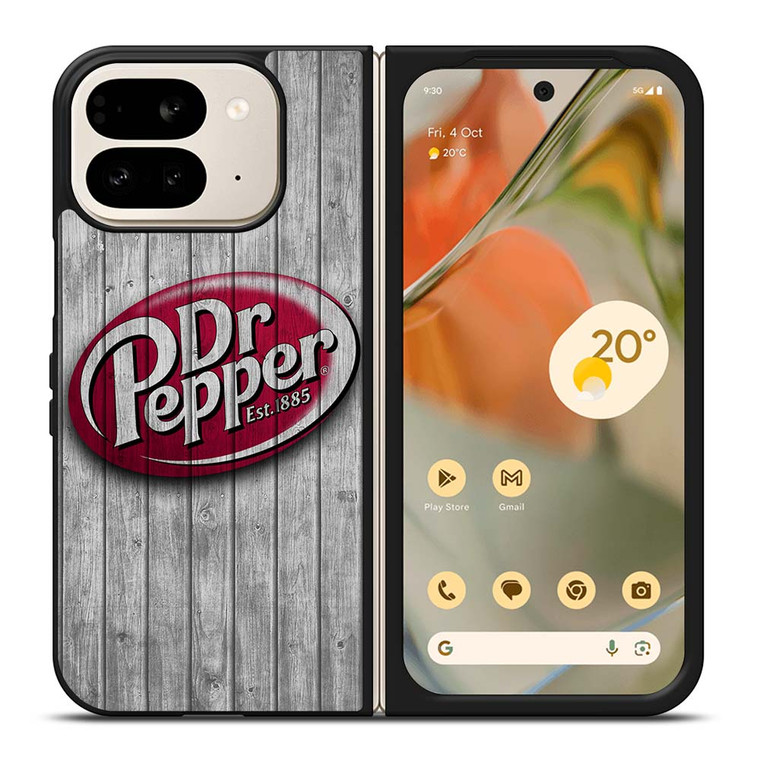 DR PEPPER WOODEN LOGO Google Pixel 9 Pro Fold Case Cover