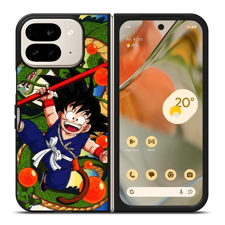 DRAGON BALL Z SHENLONG AND KIDS GOKU Google Pixel 9 Pro Fold Case Cover