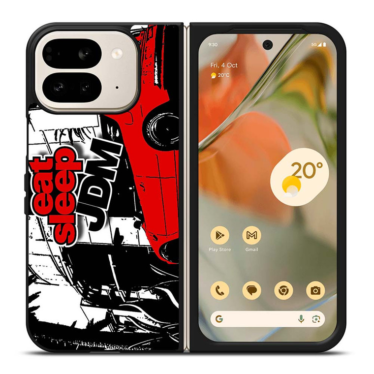 EAT SLEEP JDM ART Google Pixel 9 Pro Fold Case Cover