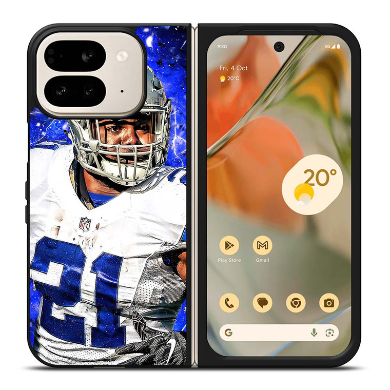 EZEKIEL ELLIOTT DALLAS COWBOYS NFL 2 Google Pixel 9 Pro Fold Case Cover