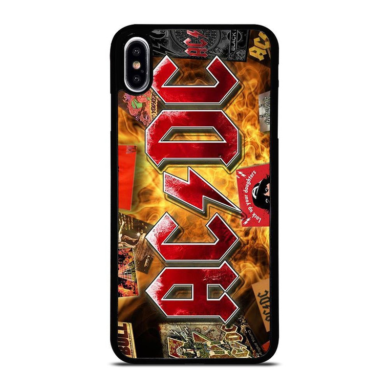 ACDC BAND LOGO ALBUM iPhone XS Max Case Cover