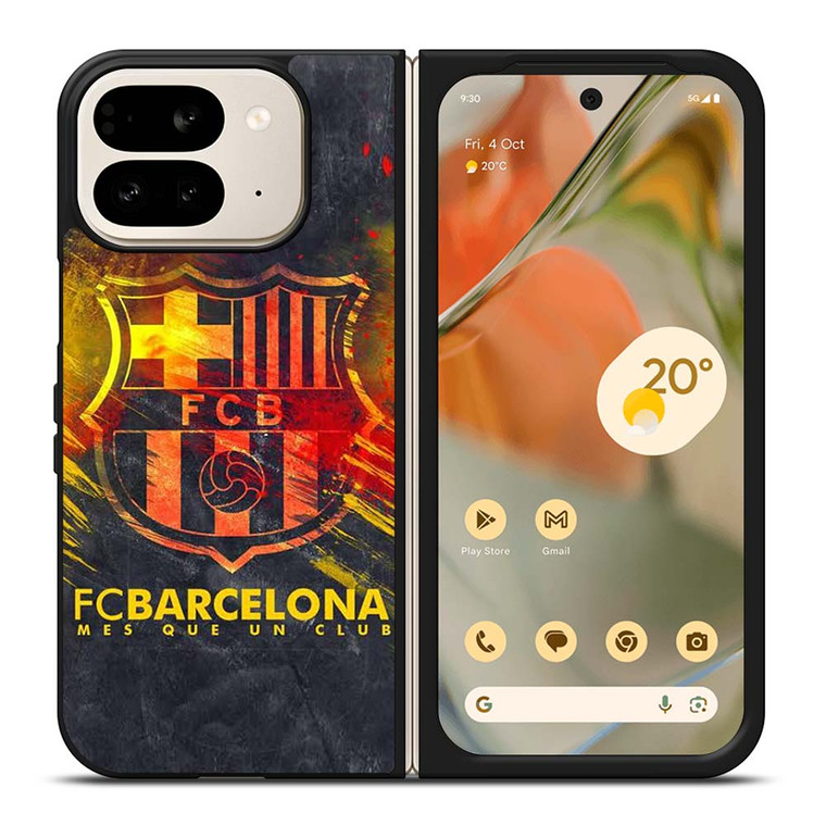 FC BARCELONA MES QUE UN CLUB Google Pixel 9 Pro Fold Case Cover