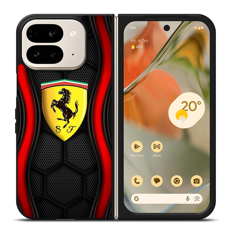 FERRARI CAR LOGO Google Pixel 9 Pro Fold Case Cover