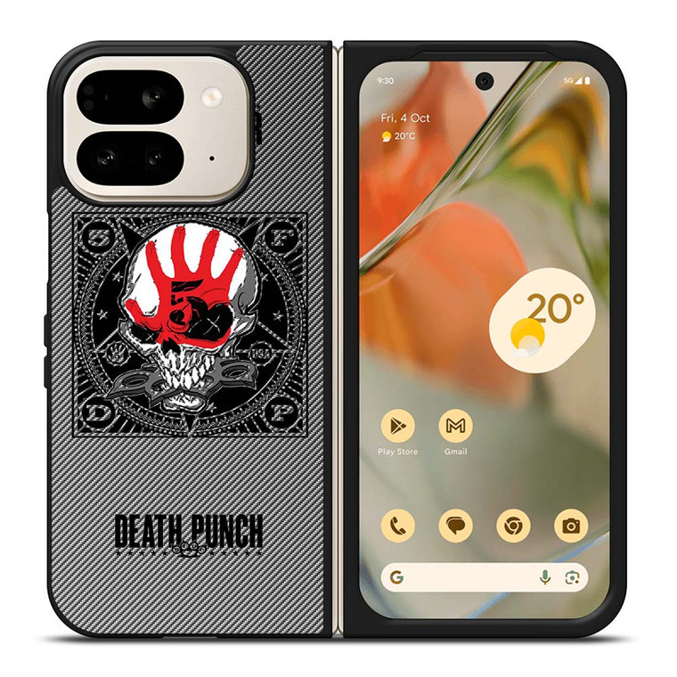 FIVE FINGER DEATH PUNCH CARBON LOGO Google Pixel 9 Pro Fold Case Cover