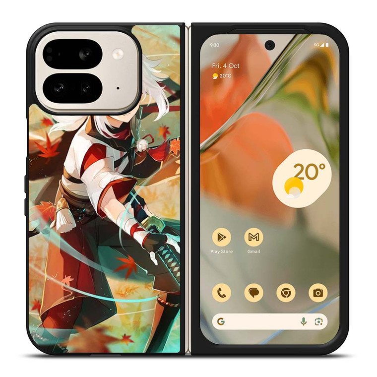 GENSHIN IMPACT GAME KAEDEHARA KAZUHA Google Pixel 9 Pro Fold Case Cover