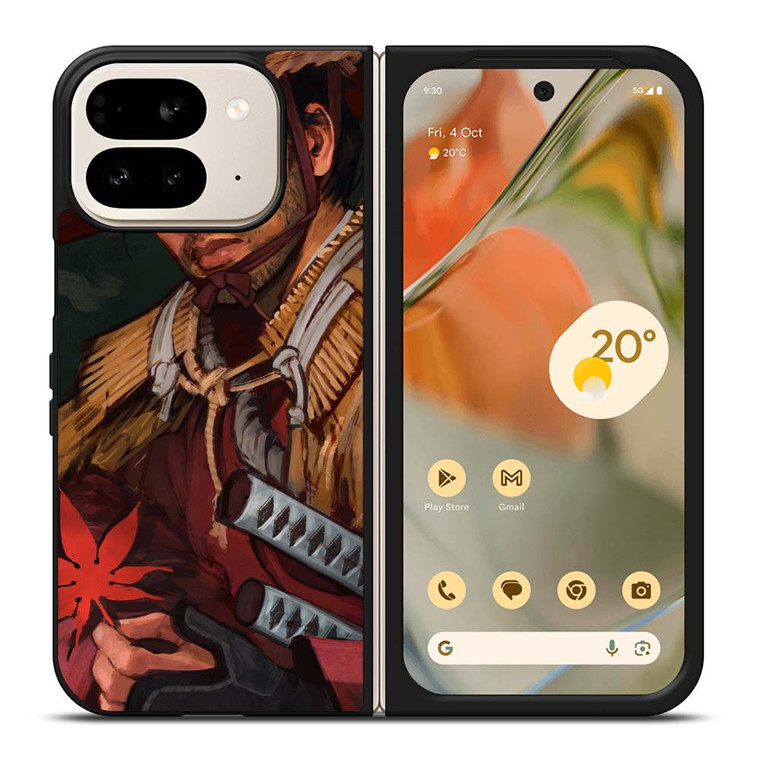 GHOST OF TSUSHIMA JIN SAKAI ART Google Pixel 9 Pro Fold Case Cover