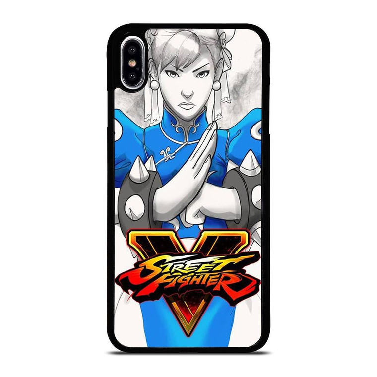 CHUN LI STREET FIGHTER V GAME iPhone XS Max Case Cover