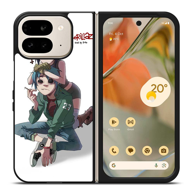 GORILLAZ NOODLES AND 2D Google Pixel 9 Pro Fold Case Cover