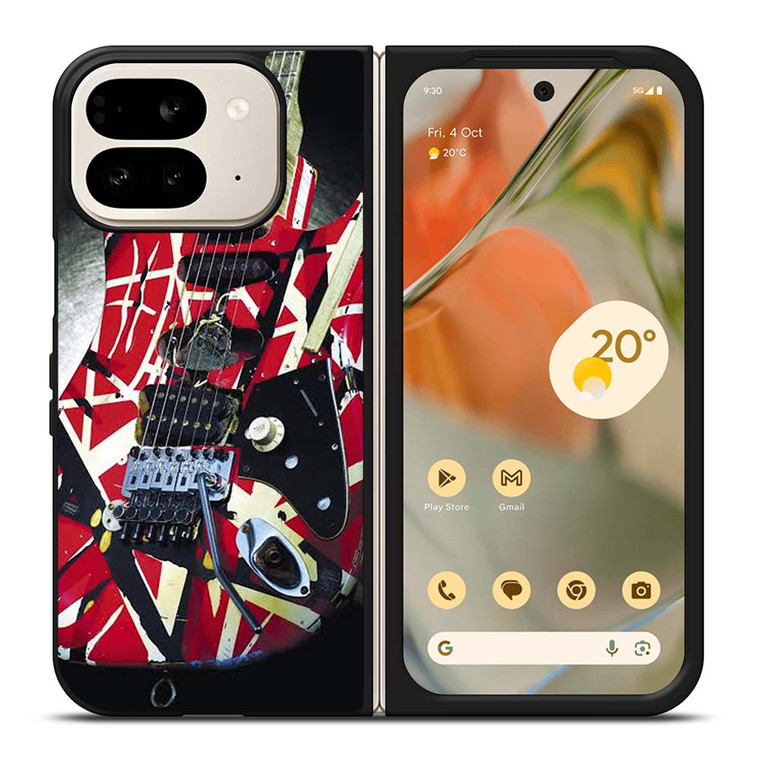 GUITAR EDDIE VAN HALEN GUITAR Google Pixel 9 Pro Fold Case Cover