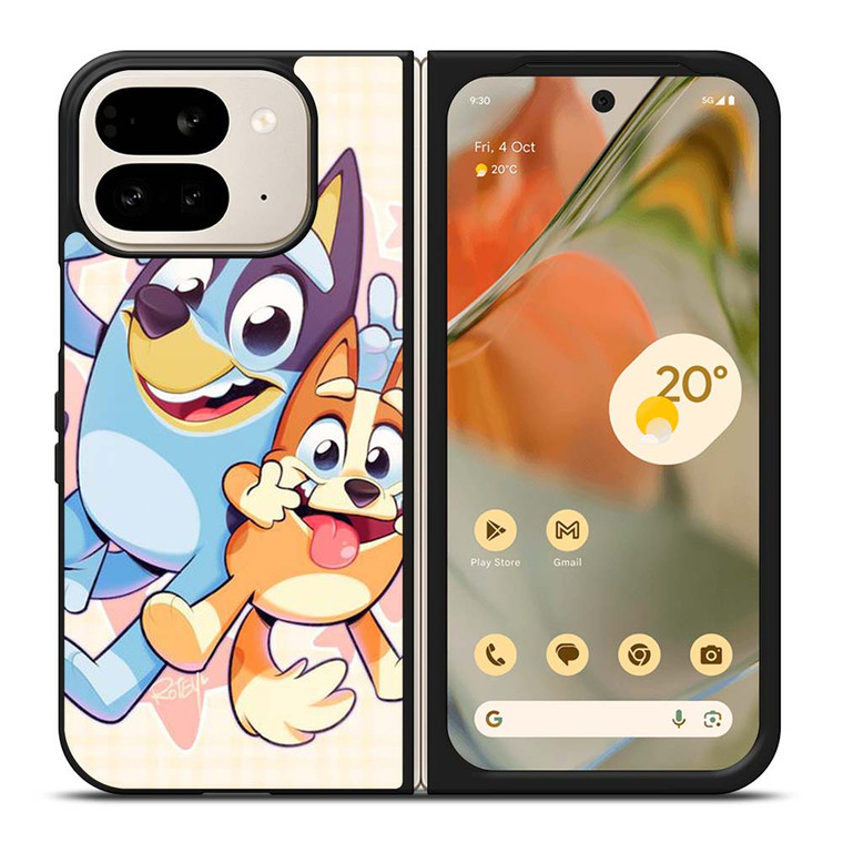 HEELER BLUEY CARTOON SERIES Google Pixel 9 Pro Fold Case Cover