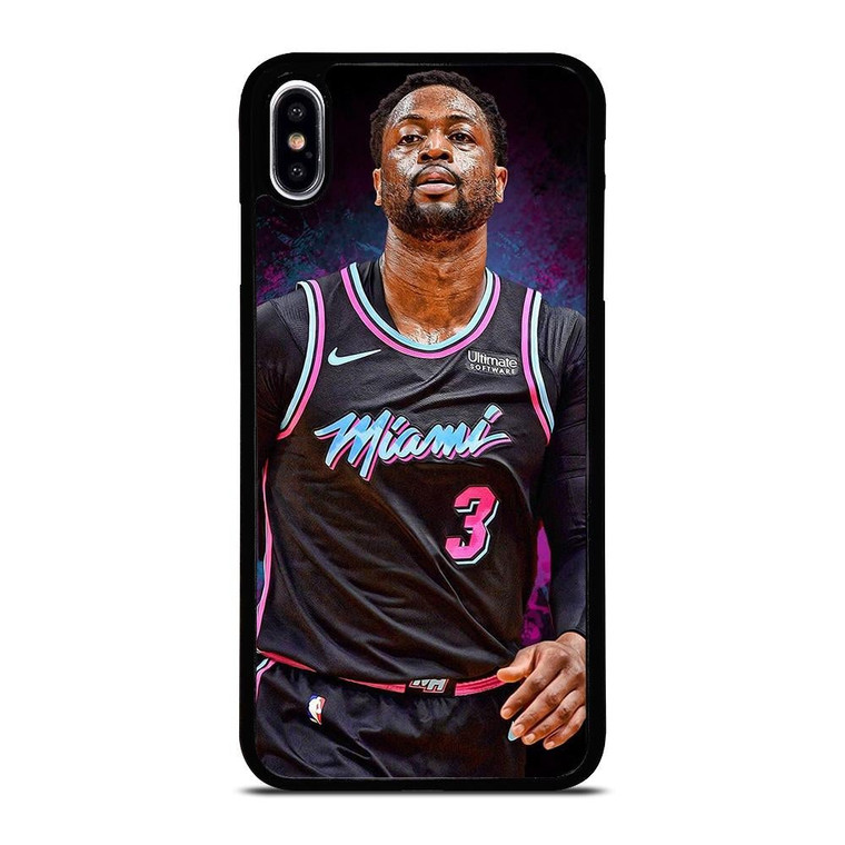 DWYANE WADE MIAMI HEAT NBA iPhone XS Max Case Cover