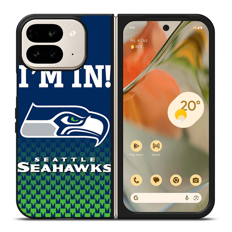 IM IN SEATTLE SEAHAWKS Google Pixel 9 Pro Fold Case Cover
