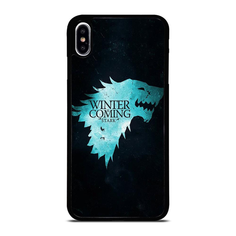 GAME OF THRONES WINTER IS COMING STARK iPhone XS Max Case Cover