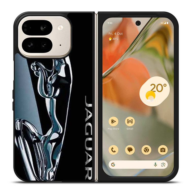 JAGUAR METAL LOGO 2 Google Pixel 9 Pro Fold Case Cover