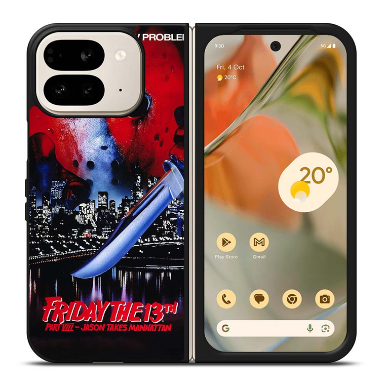 JASON FRIDAY THE 13TH HORROR MOVIE Google Pixel 9 Pro Fold Case Cover