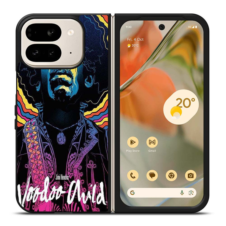 JIMI HENDRIX ART Google Pixel 9 Pro Fold Case Cover
