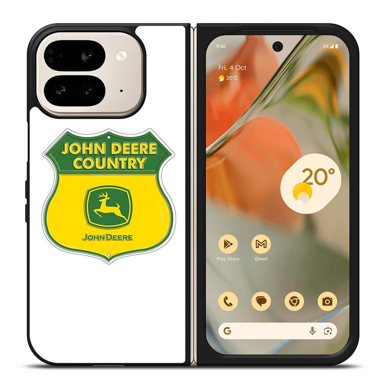JOHN DEER COUNTRY TRACTOR LOGO Google Pixel 9 Pro Fold Case Cover