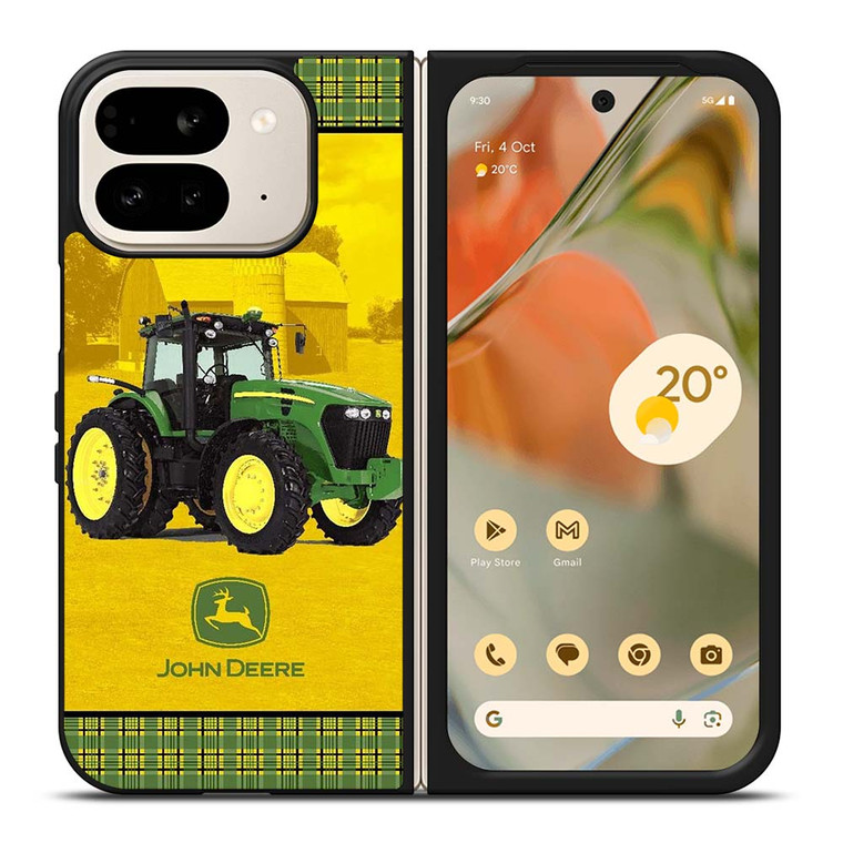 JOHN DEERE TRACTOR COMPANY LOGO Google Pixel 9 Pro Fold Case Cover