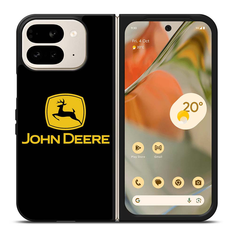 JOHN DEERE YELLOW BLACK Google Pixel 9 Pro Fold Case Cover