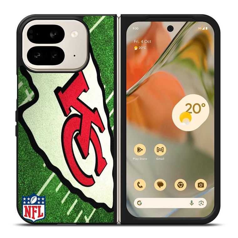 KANSAS CITY CHIEFS NFL FIELD Google Pixel 9 Pro Fold Case Cover