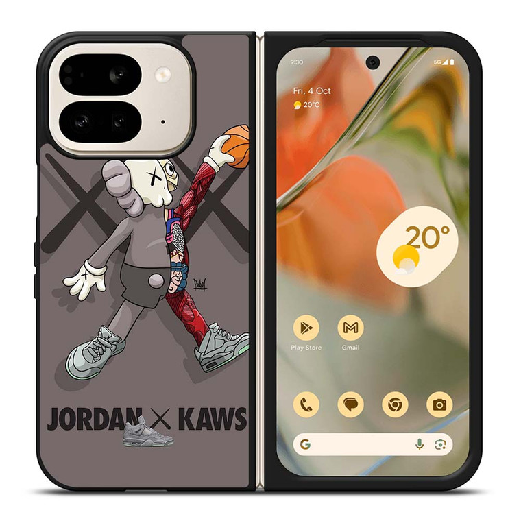 KAWS AIR JORDAN Google Pixel 9 Pro Fold Case Cover