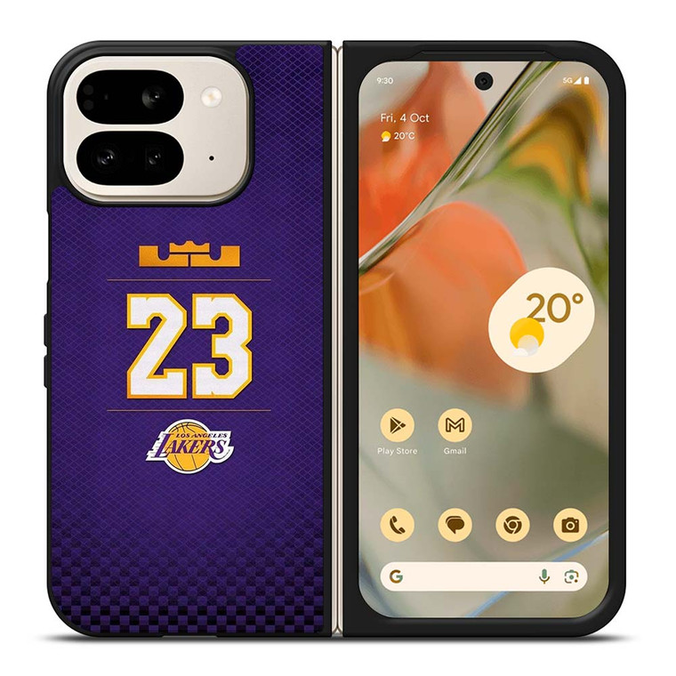 LA LAKER 23 LEBRON JAMES Google Pixel 9 Pro Fold Case Cover