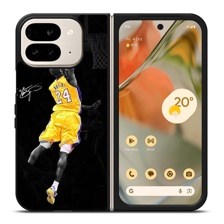 LA LAKERS KOBE BRYANT SIGNATURE Google Pixel 9 Pro Fold Case Cover