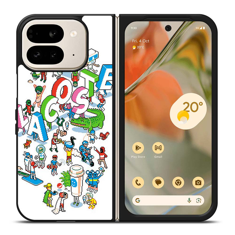 LACOSTE CLUB Google Pixel 9 Pro Fold Case Cover