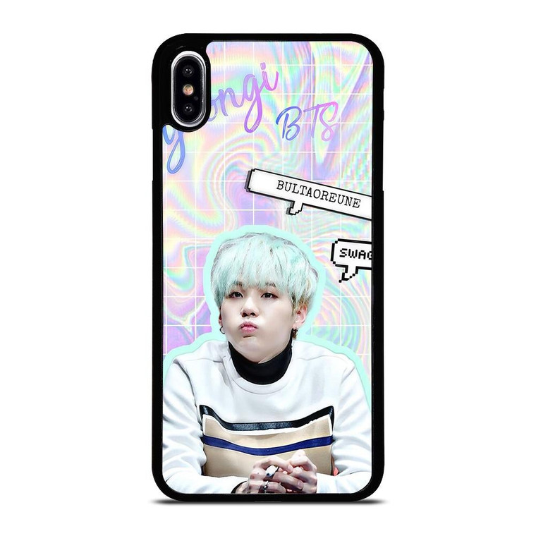 BTS SUGA CUTE iPhone XS Max Case Cover