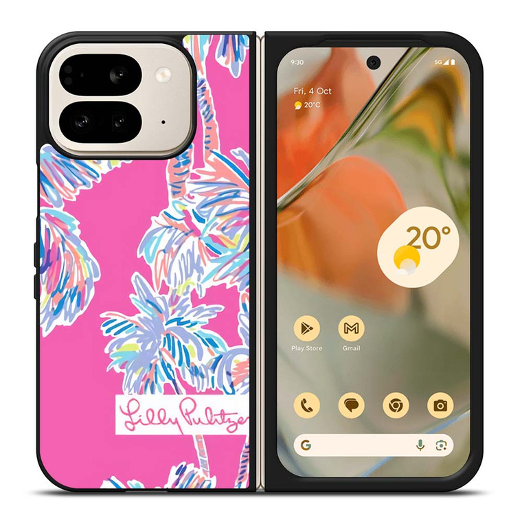 LILLY PULITZER PALM TREES Google Pixel 9 Pro Fold Case Cover