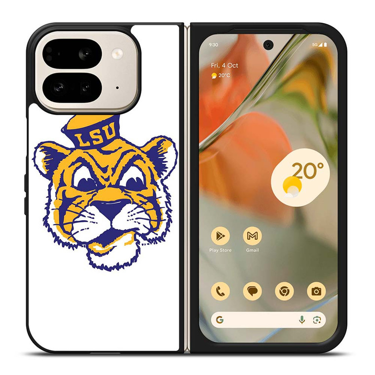 LSU TIGERS RETRO VINTAGE LOUISIANA STATE UNIVERSITY Google Pixel 9 Pro Fold Case Cover