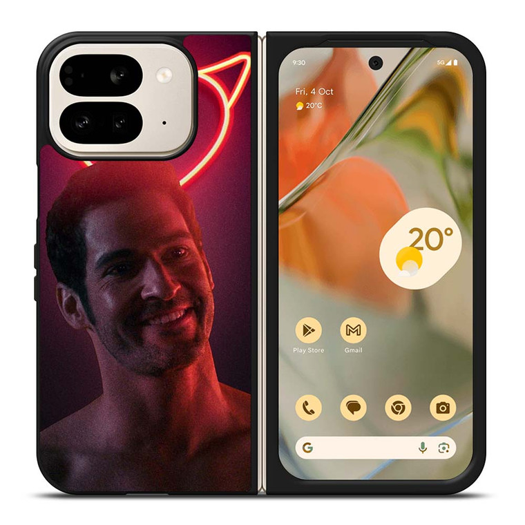 LUCIFER LOVE GLOW LAMP Google Pixel 9 Pro Fold Case Cover