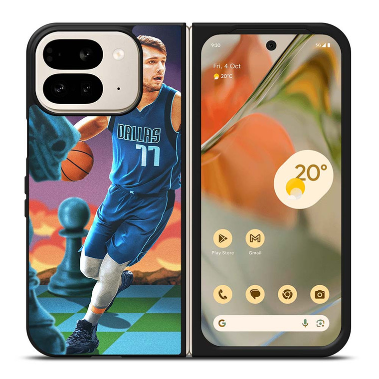 LUKA DONCIC DALLAS MAVERICKS Google Pixel 9 Pro Fold Case Cover