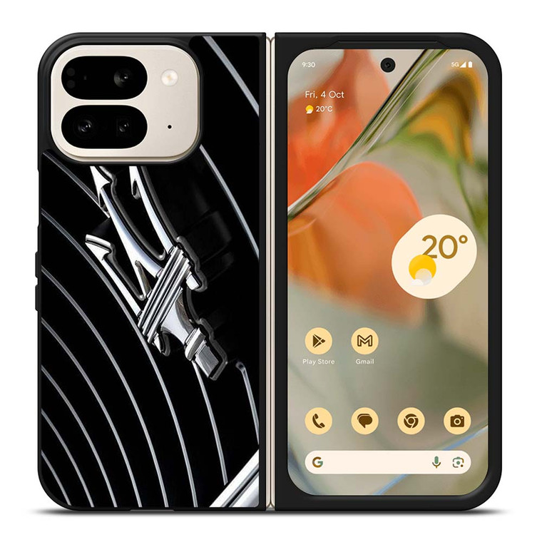 MASERATI METAL EMBLEM Google Pixel 9 Pro Fold Case Cover