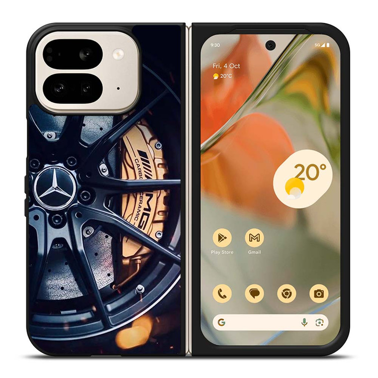 MERCEDES BENZ AMG RIM LOGO Google Pixel 9 Pro Fold Case Cover