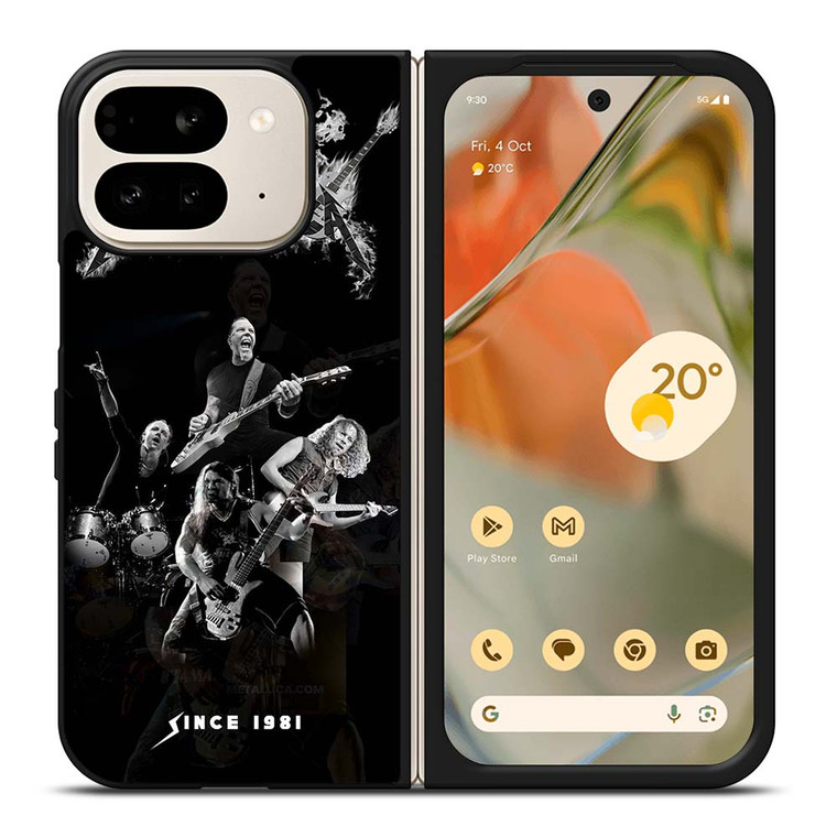 METALLICA ROCK BAND Google Pixel 9 Pro Fold Case Cover