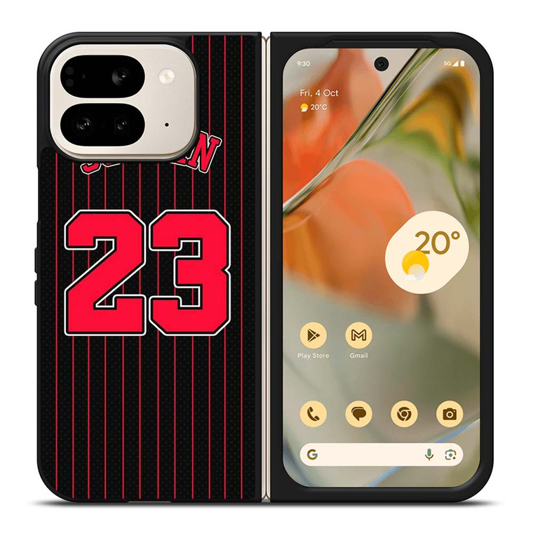 MICHAEL JORDAN JERSEY 23 Google Pixel 9 Pro Fold Case Cover