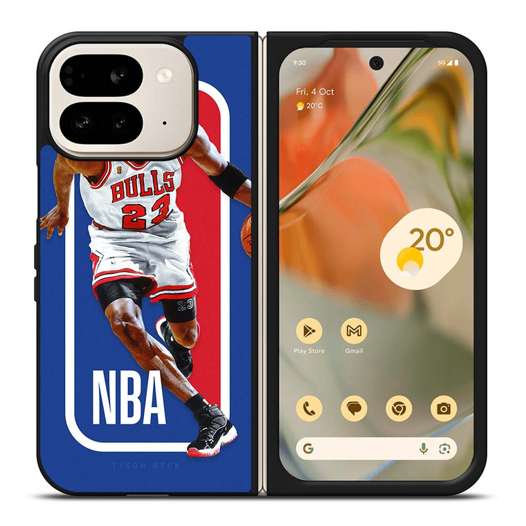 MICHAEL JORDAN NBA LOGO Google Pixel 9 Pro Fold Case Cover