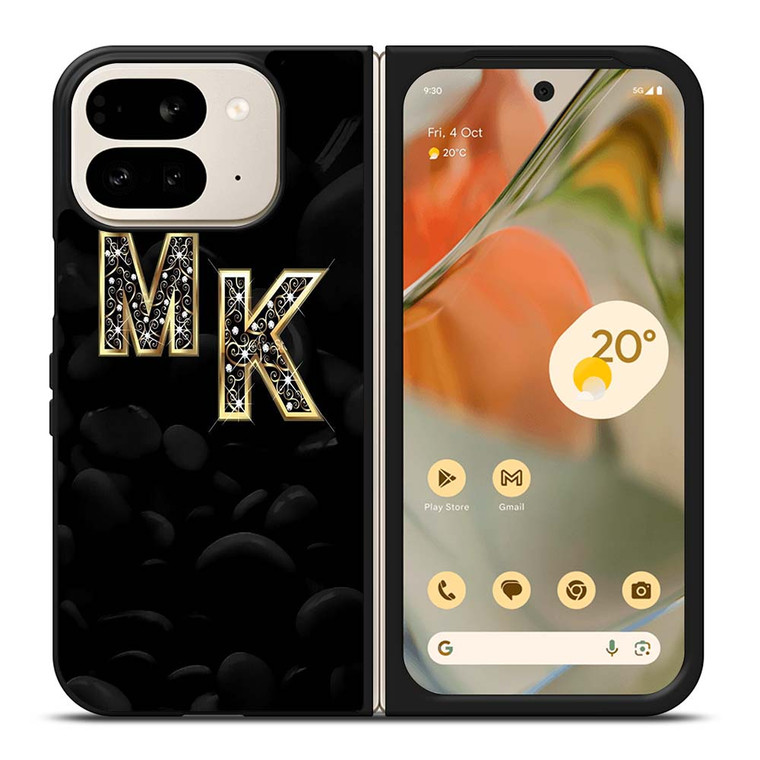 MICHAEL KORS MK GOLD LOGO Google Pixel 9 Pro Fold Case Cover