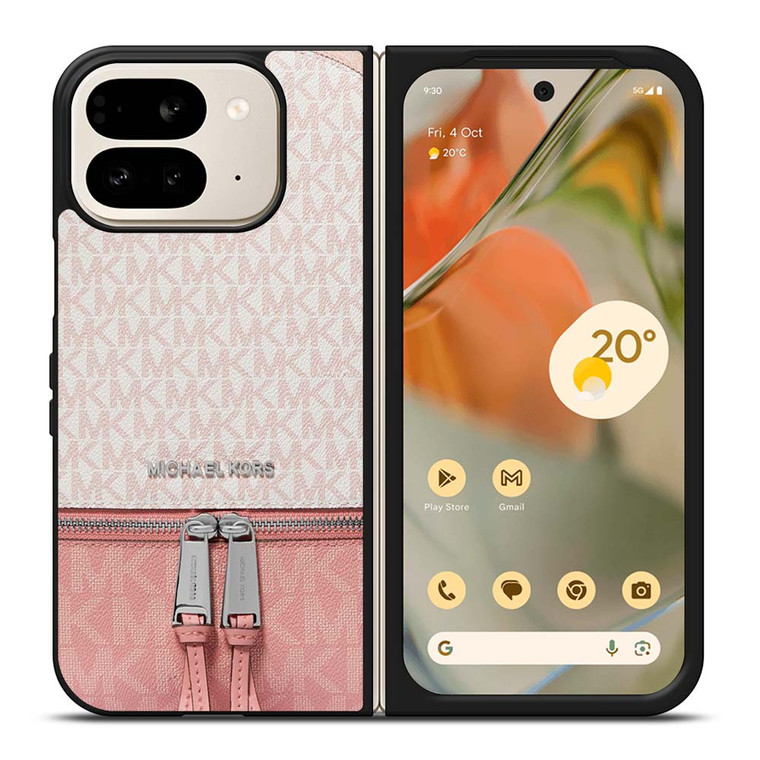 MICHAEL KORS MK LOGO BACKPACK PINK BAG Google Pixel 9 Pro Fold Case Cover