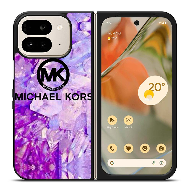 MICHAEL KORS MK LOGO EMERALD Google Pixel 9 Pro Fold Case Cover