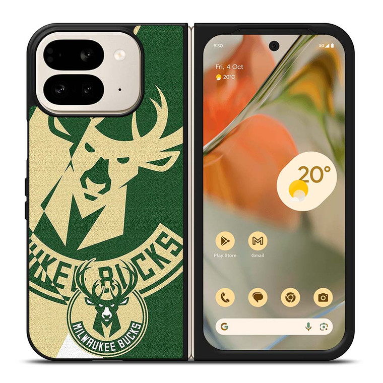 MILWAUKEE BUCKS LOGO BASEBALL TEAM ICON Google Pixel 9 Pro Fold Case Cover